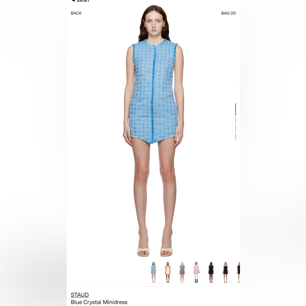 Staud Crystal Minidress